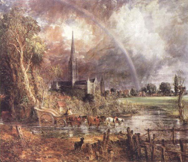 John Constable Salisbury Cathedral from the Meadows